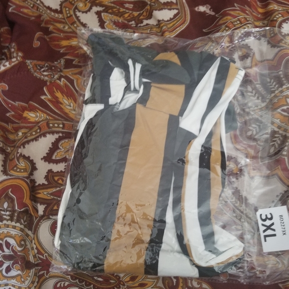 Brand new plus size striped dress - Picture 4 of 4